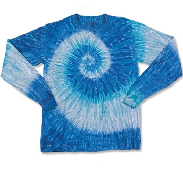 Ripple Tie-Dyed Long Sleeve T-Shirt Thumbnail