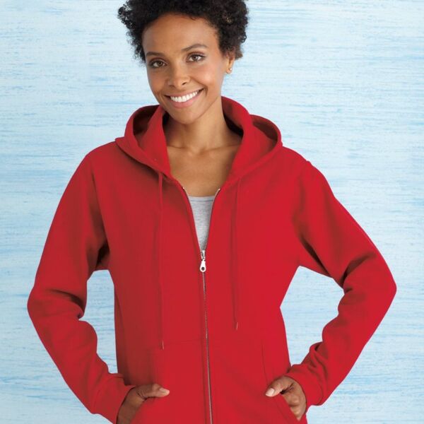 Heavy Blend Women's Full-Zip Hooded Sweatshirt Thumbnail
